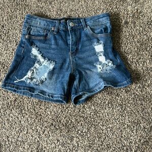 Jean shorts